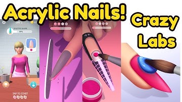 MAX LEVELS Acrylic Nails!* 👩🏻‍🦰🔥 All Levels iOS Android Gameplay