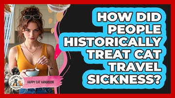 How Did People Historically Treat Cat Travel Sickness? - Happy Cat Handbook