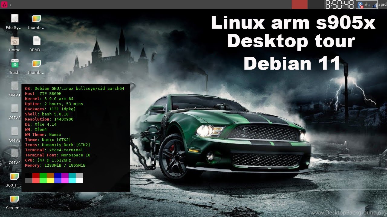 Desktop Tour ARMBIAN - YouTube