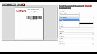 Design Barcode Labels With Drag And Drop - Free Barcode Tools