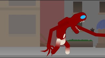 Aqua VS Redd Part 1 (Stick Nodes)