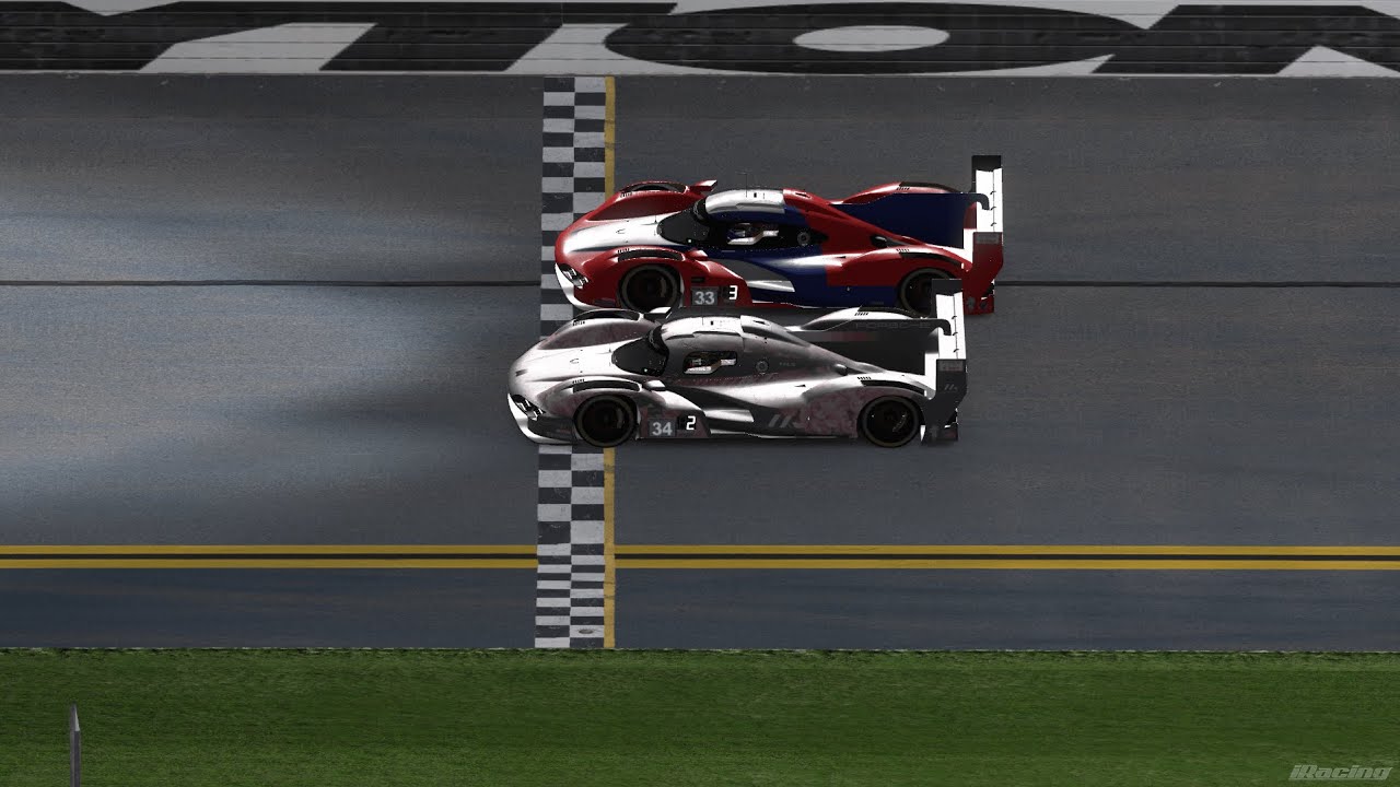 Final a la milésima y carrerón | iRacing Daytona IMSA Race