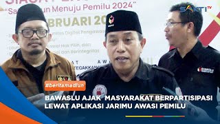 MADIUN - Bawaslu Ajak  Masyarakat Berpartisipasi Lewat Aplikasi Jarimu Awasi Pemilu screenshot 3