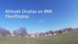 BMK FlexiDisplay Altitude Screen for GPS