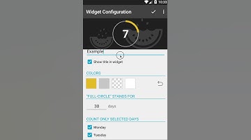 Countdown Widget Tutorial for Android