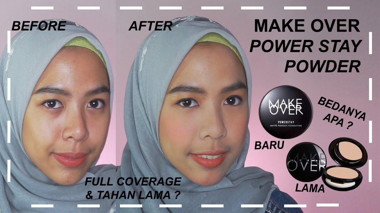 MakeOver PowerStay Powder Foundation Review Bedak Kulit Sawo