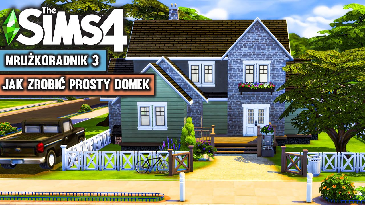 Jak Wyburzyc Dom W The Sims 4 JAK ZBUDOWAĆ PROSTY DOMEK - The Sims 4 Mrużkoradnik #3 - YouTube