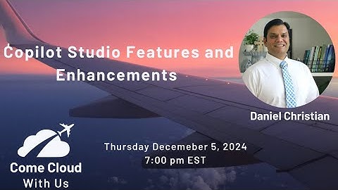 Come Cloud With Us presents Daniel Christian