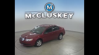 A58192PP Used 2007 Saturn Ion Red Sedan For Sale, Review, Test Drive