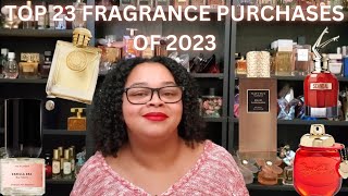 Top 23 Fragrance Purchases of 2023|My Perfume Collection 2024|Happy New Year
