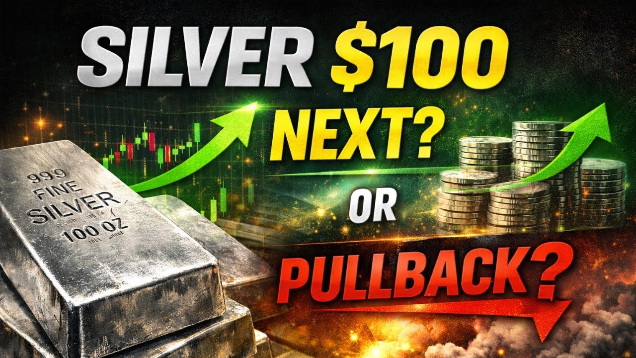 Silver Price Prediction: $100 Next or Major Pullback? | What Comes After the $95 Record High?
