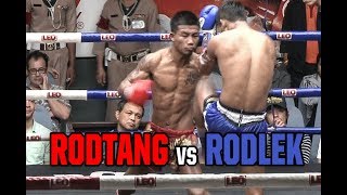 Muay Thai - Rodtang vs Rodlek (รถถัง vs รถเหล็ก), Rajadamnern Stadium, Bangkok, 23.5.18.
