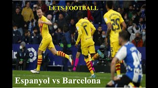 Highlights Rcd Espanyol Vs Fc Barcelona 2-2Espanyol Vs Barcelona