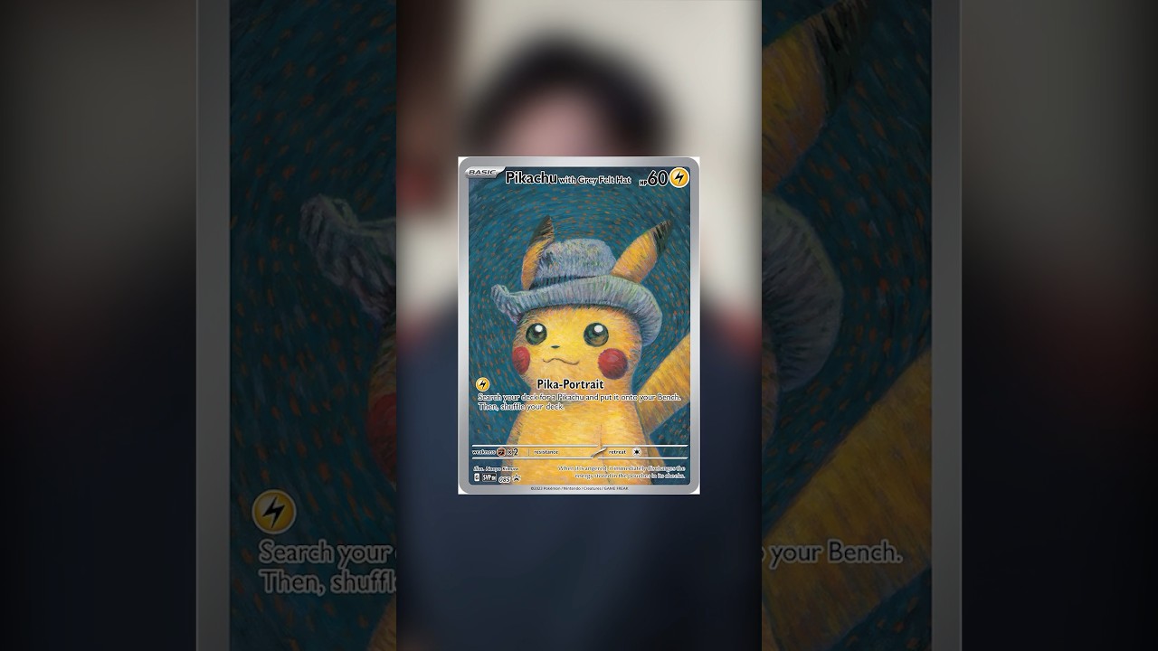 Van Gogh Pikachu with Grey Felt Hat, did you receive yours?!