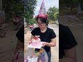 Lonely Grandma's Birthday Turned Into a Beautiful Surprise 🎂🥺❤️ #shorts