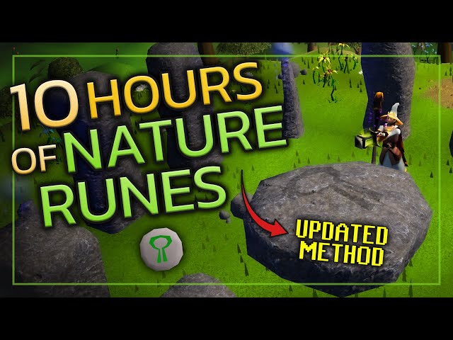 I Runecrafted 200,000 Natures In 10 Hours (New Method) class=