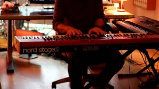 Video thumbnail of "Aleksandar Banjac Live session in Studio 44 on Nord Stage 2"