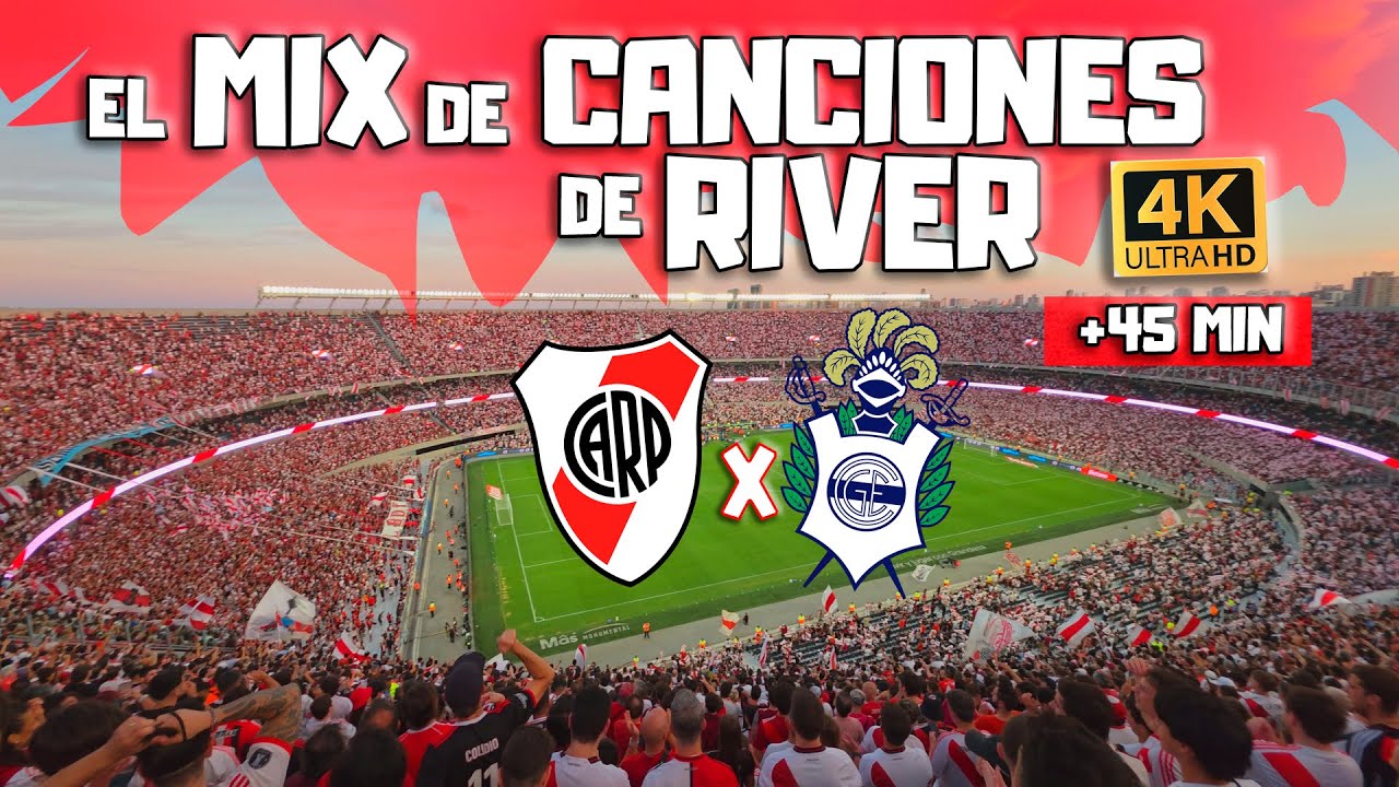 ‼️El MIX de CANCIONES de RIVER vs Gimnasia | 2026 ✅ Ahi viene LA HINCHADA