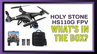 Holy Stone Drone Kit Unboxing HS110G