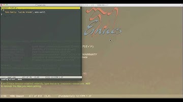 Emacs on Mac OS X