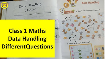 बच्चों को Fun way में सिखाएं Data Handling ||Class 1 Maths Data Handling Questions