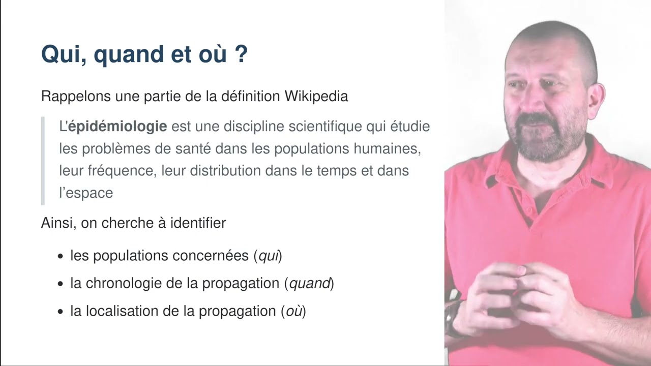 Cours 01 - Épidémies, épidémiologie et épidémiologie mathématique