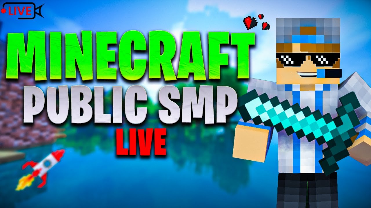 Minecraft Public Smp Live | 24/7 Public Server | Java + Pe | # ...