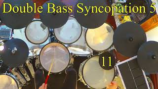 Double Bass Syncopation 5 Pattern 11