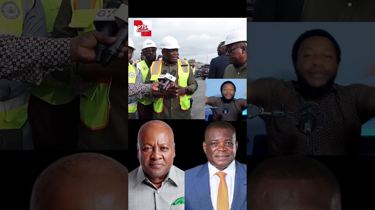 President Mahama inspects the progress of the OFANKOR-NSAWAM road project 
