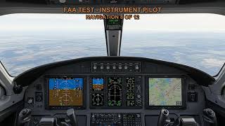FAA TEST - INSTRUMENT PILOT - NAVIGATION Q4684-3, Q4684-5, Q4702, Q4073, Q4704 (8-12)