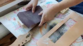 видео: 4К Реставрация советской электрогитары  картинка: 4К Реставрация советской электрогитары