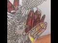 FULL VIDEO Adult coloring with colored pencils #coloring #art #coloringpages