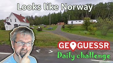 Geoguessr Daily Challenge - Looks like Norway