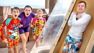 🌊 24 HEURES DANS LE PLUS GRAND PARC AQUATIQUE DU MONDE ! +100 TOBOGGANS 🎢
