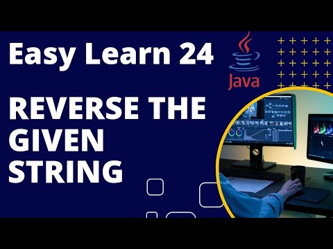 Reverse String In Java | Reverse String | Reverse String In Java | Java Programming | Java Tutorial