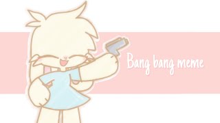 Bang bang meme-piggy(bunny and doggy)