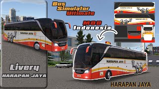 FULL TUTORIAL CARA MEMBUAT LIVERY BUS HARAPAN JAYA BUS SIMULATOR ULTIMATEE screenshot 5