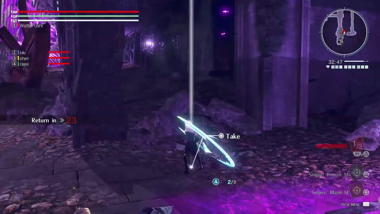 God Eater 3  - Story Rank 4 Gameplay [PS4]