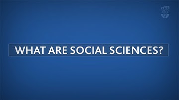 What are Social Sciences?