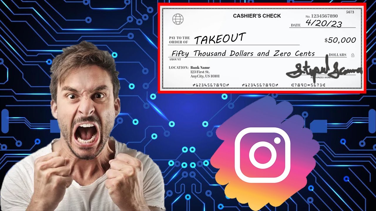 I Made This Instagram SCAMMER PAY ME Takeout Chat Bait YouTube