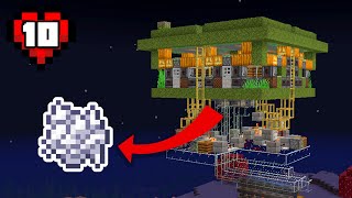 I Built 15 SUPER FAST Farms in Hardcore Minecraft (#10)