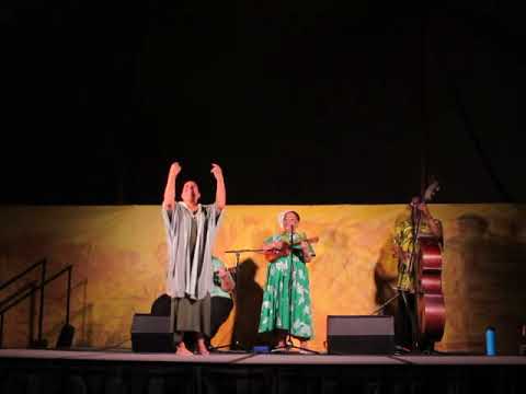 Iwalani Hoʻomanawanui Apo -- "Hanohano Olinda" with hula