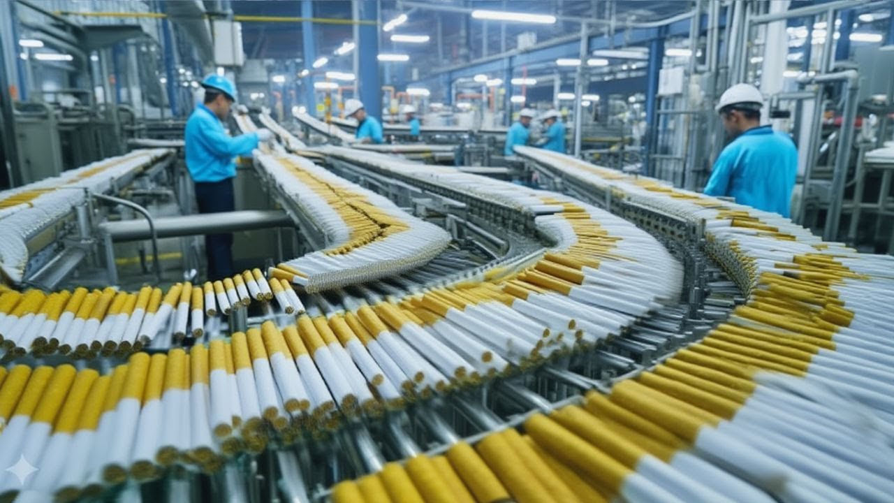 Inside a Cigarette Factory: The Whole Process A Billion Dollar Industry ...
