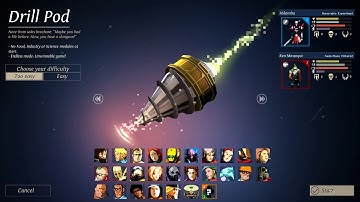 Dungeon of the Endless - Drill Pod (no commentary) - Floor 1