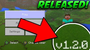 MINECRAFT PE 1.2 UPDATE RELEASED! - Minecraft Better Together Update