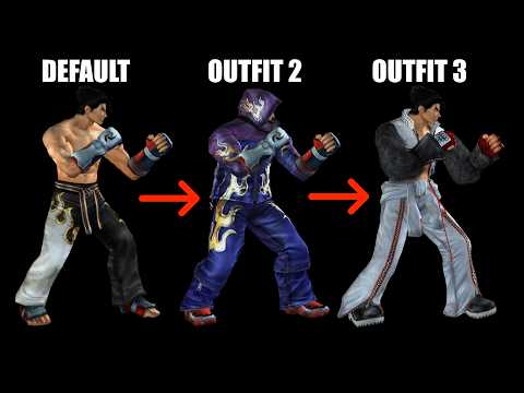 Every Tekken 5 Costume + Side by Side Comparison