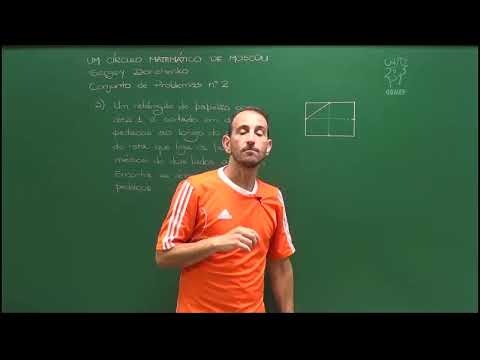 Calcule as áreas dos pedaços