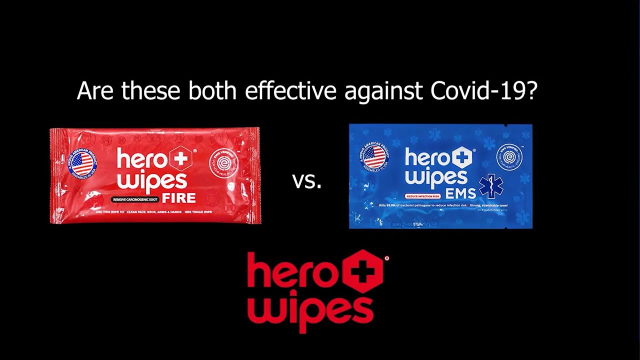 Hero Wipes EMS vs. Hero Wipes Fire YouTube