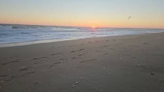 One minute sunrise over the Atlantic Ocean.  