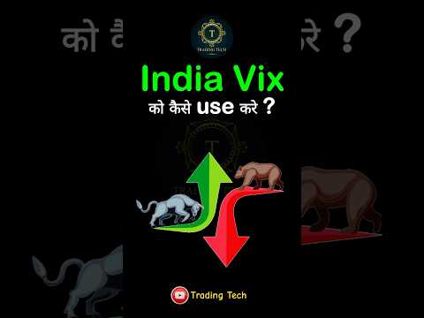 India Vix को कैसे Use करे ? #tradingtech #trading #indiavix #money #profit #stockmarket #loss #nifty